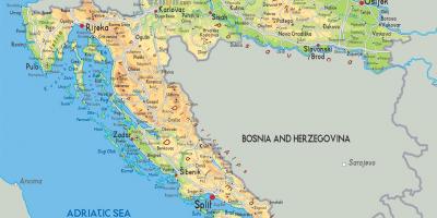 На картата на хърватия